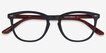 Yolo Black & Brown PlasticEyeglass Frames from EyeBuyDirect, Closed View
