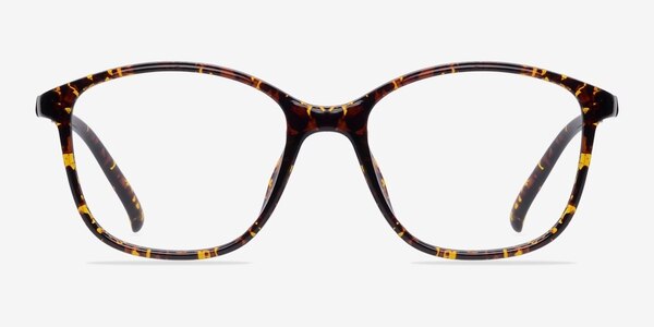 Saint Lou Brown Plastic Eyeglass Frames