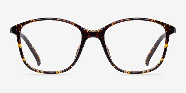 Saint Lou Brown Plastic Eyeglass Frames
