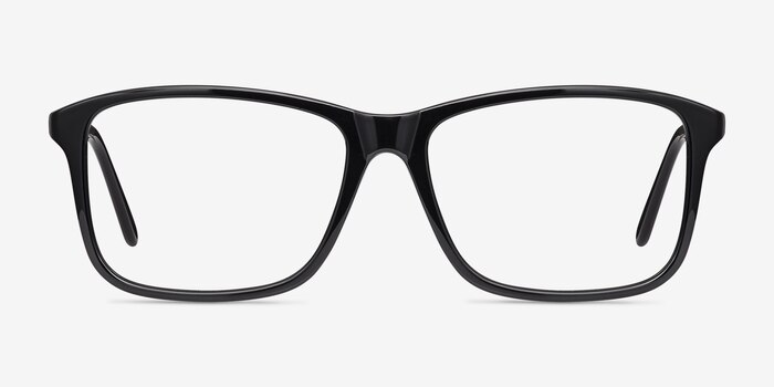 Pablo Noir Plastique Montures de lunettes de vue d'EyeBuyDirect