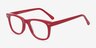Blizzard Framboise AcétateMontures de lunettes de vue d'EyeBuyDirect, Vue d'Angle