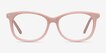Brittany Pink AcetateEyeglass Frames from EyeBuyDirect, Front View