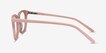 Brittany Pink AcetateEyeglass Frames from EyeBuyDirect, Side View