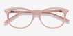 Brittany Pink AcetateEyeglass Frames from EyeBuyDirect, Closed View