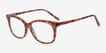 Brittany Brown & Floral AcetateEyeglass Frames from EyeBuyDirect, Angle View