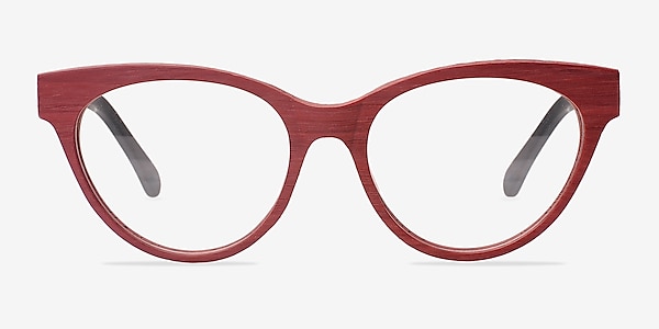 Jane Birkin Berry Red Acétate Montures de lunettes de vue