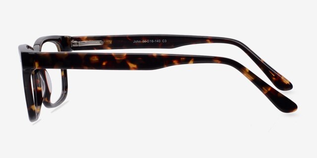 John Tortoise AcetateEyeglass Frames from EyeBuyDirect, Side View