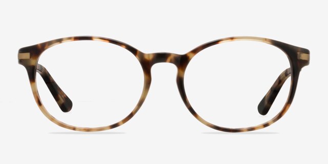New Bedford Bronze & Tortoise AcetateEyeglass Frames from EyeBuyDirect, Front View