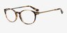 New Bedford Bronze & Tortoise AcetateEyeglass Frames from EyeBuyDirect, Angle View