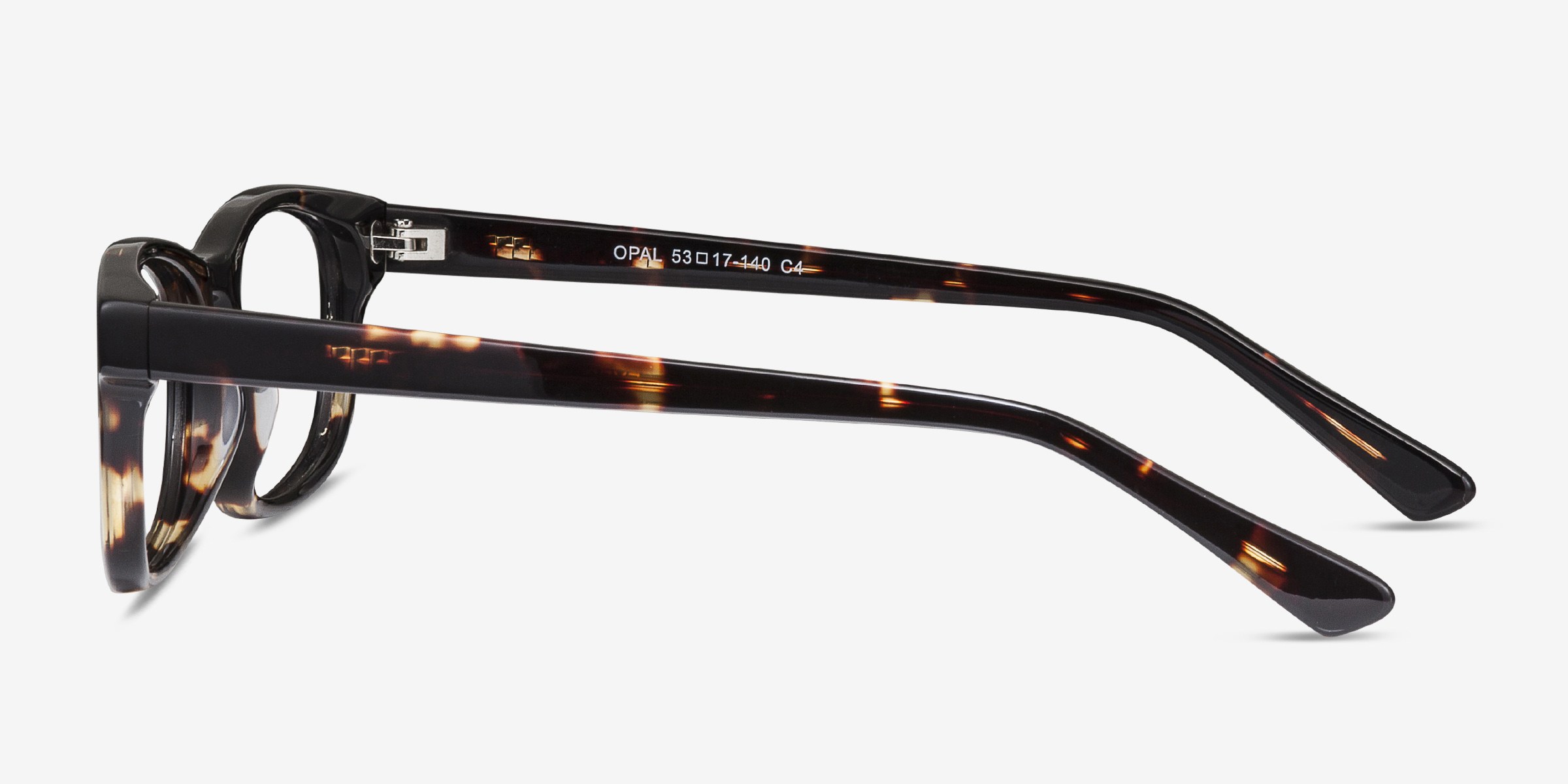 Opal Rectangle Tortoise Full Rim Eyeglasses | Eyebuydirect
