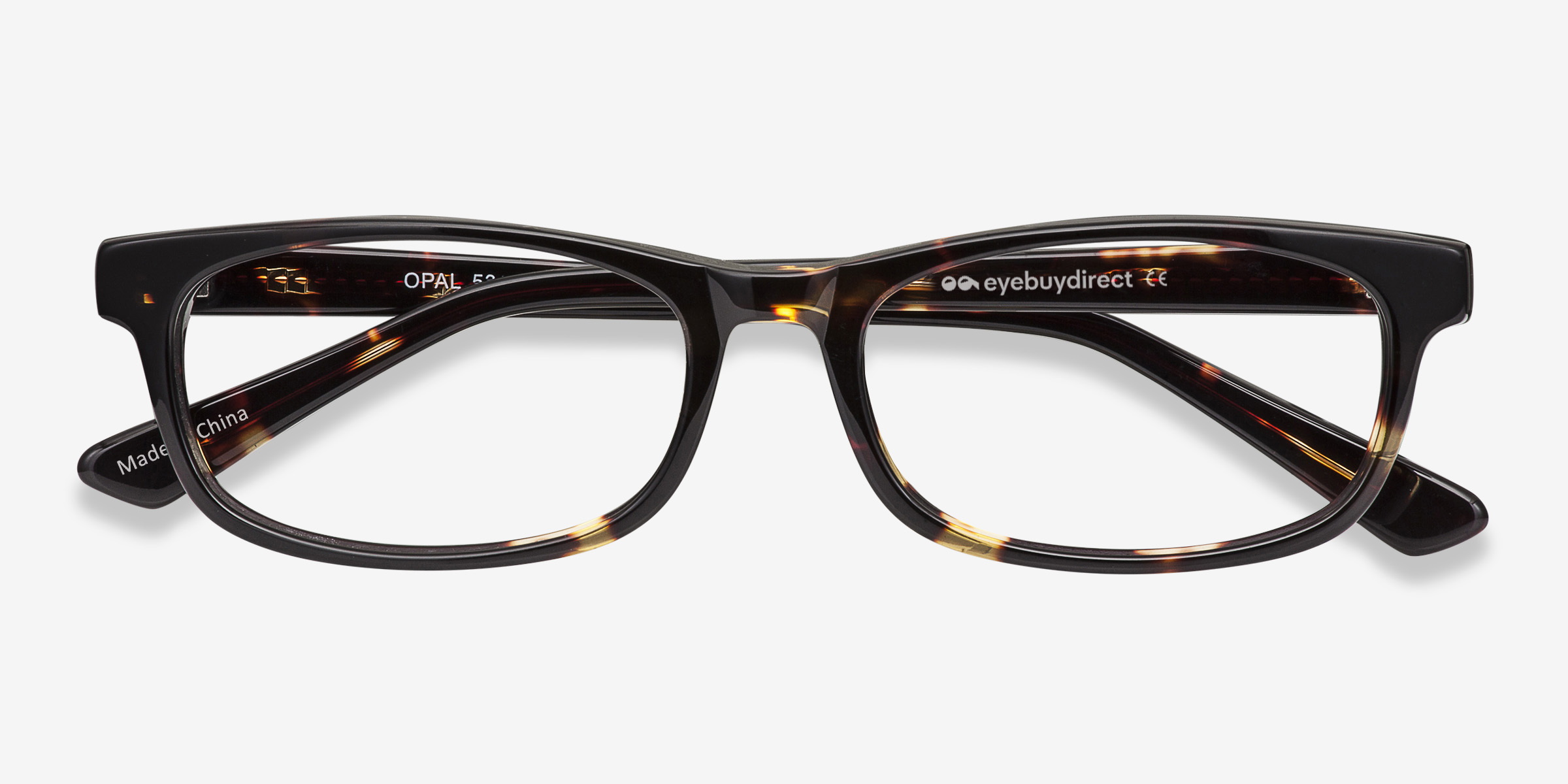 Opal Rectangle Tortoise Full Rim Eyeglasses Eyebuydirect