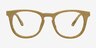 Providence Yellow Wood-textureEyeglass Frames from EyeBuyDirect, Front View