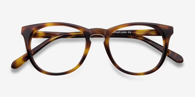 Providence Tortoise AcetateEyeglass Frames from EyeBuyDirect, Closed View