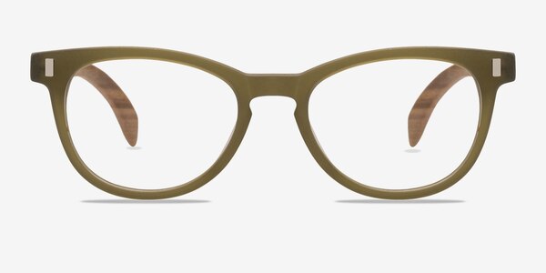 Sahara Matte Green Acetate Eyeglass Frames