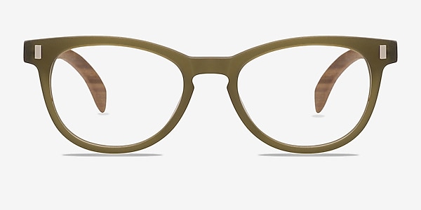 Sahara Matte Green Acetate Eyeglass Frames