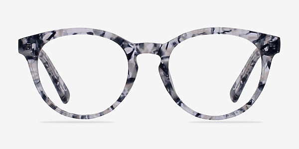 Stanford Blue/Floral Acetate Eyeglass Frames