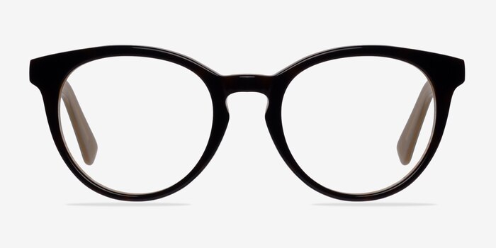Stanford Brown Acetate Eyeglass Frames from EyeBuyDirect