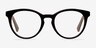 Stanford Brun AcétateMontures de lunettes de vue d'EyeBuyDirect, Vue de Face