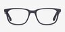 Bristol Matte Navy AcetateEyeglass Frames from EyeBuyDirect, Front View