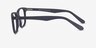 Bristol Matte Navy AcetateEyeglass Frames from EyeBuyDirect, Side View