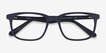 Bristol Matte Navy AcetateEyeglass Frames from EyeBuyDirect, Closed View