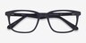 Bristol Matte Navy AcetateEyeglass Frames from EyeBuyDirect, Closed View