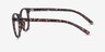 Chilling Red & Floral PlasticEyeglass Frames from EyeBuyDirect, Side View