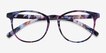 Chilling Pink & Floral PlasticEyeglass Frames from EyeBuyDirect, Closed View