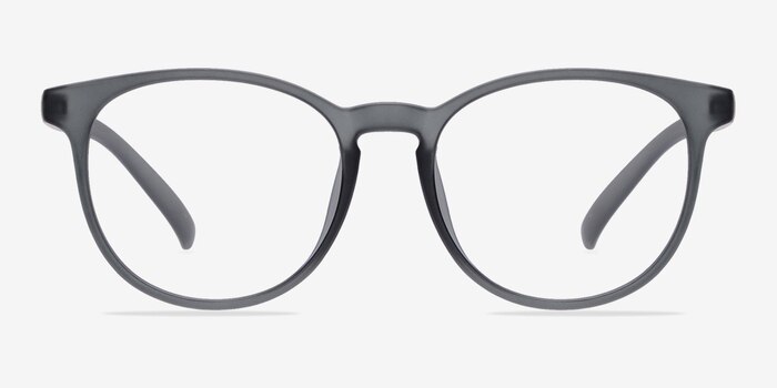 Chilling Matte Gray Plastique Montures de lunettes de vue d'EyeBuyDirect
