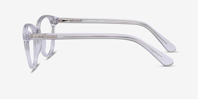 Hepburn Clear AcetateEyeglass Frames from EyeBuyDirect, Side View