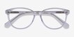Hepburn Clear AcetateEyeglass Frames from EyeBuyDirect, Closed View
