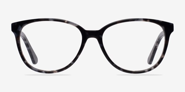 Hepburn Cat Eye Gray & Floral Glasses for Women | Eyebuydirect