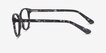 Hepburn Gray & Floral AcetateEyeglass Frames from EyeBuyDirect, Side View