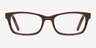 Mesquite Brown Wood-textureEyeglass Frames from EyeBuyDirect, Front View
