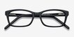 Mesquite Black AcetateEyeglass Frames from EyeBuyDirect, Closed View