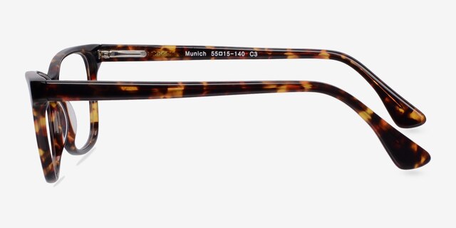 Munich Tortoise AcetateEyeglass Frames from EyeBuyDirect, Side View