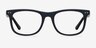 Montreal Matte Navy AcétateMontures de lunettes de vue d'EyeBuyDirect, Vue de Face