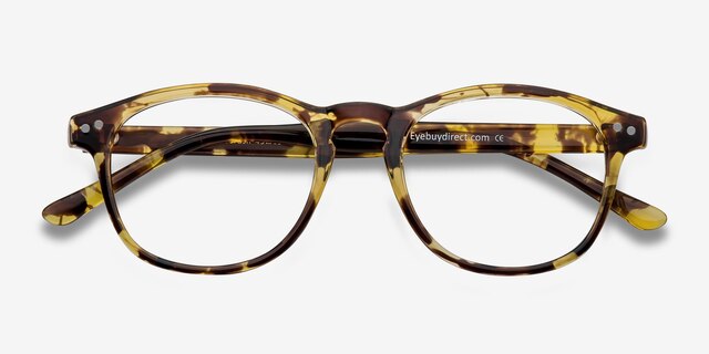 Instant Crush Tortoise PlasticEyeglass Frames from EyeBuyDirect, Closed View