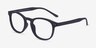 Instant Crush Matte Navy PlastiqueMontures de lunettes de vue d'EyeBuyDirect, Vue d'Angle