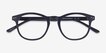 Instant Crush Matte Navy PlasticEyeglass Frames from EyeBuyDirect, Closed View