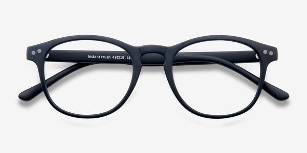 Matte Navy Instant Crush -  Plastic Eyeglasses