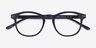 Instant Crush Matte Navy PlastiqueMontures de lunettes de vue d'EyeBuyDirect, Vue Rapprochée