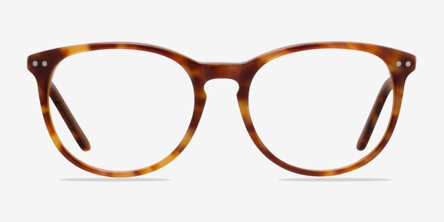 Fiction Tortoise AcetateEyeglass Frames from EyeBuyDirect, Front View