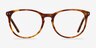Fiction Tortoise AcetateEyeglass Frames from EyeBuyDirect, Front View
