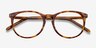 Fiction Tortoise AcetateEyeglass Frames from EyeBuyDirect, Closed View