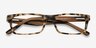 Cambridge Matte Tortoise AcetateEyeglass Frames from EyeBuyDirect, Closed View