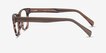 Amber Ivory & Tortoise AcetateEyeglass Frames from EyeBuyDirect, Side View