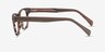 Amber Ivory & Tortoise AcetateEyeglass Frames from EyeBuyDirect, Side View