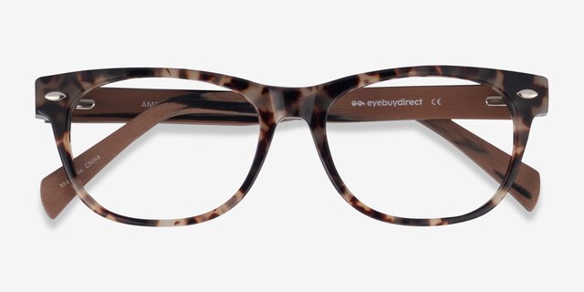 Amber Ivory & Tortoise AcetateEyeglass Frames from EyeBuyDirect, Closed View
