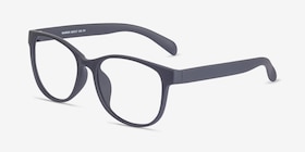 Warren Square Matte Navy Full Rim Eyeglasses | Eyebuydirect